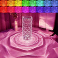 Crystal Rose Petal Atmosphere Table Lamp